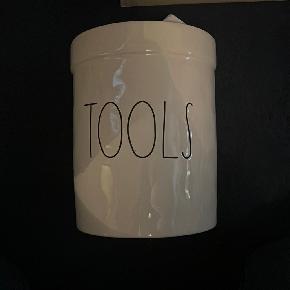 Rae Dunn Tool canister